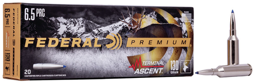 Federal Premium 6.5 PRC, 120gr, Trophy Tipped Copper, 20rd Box