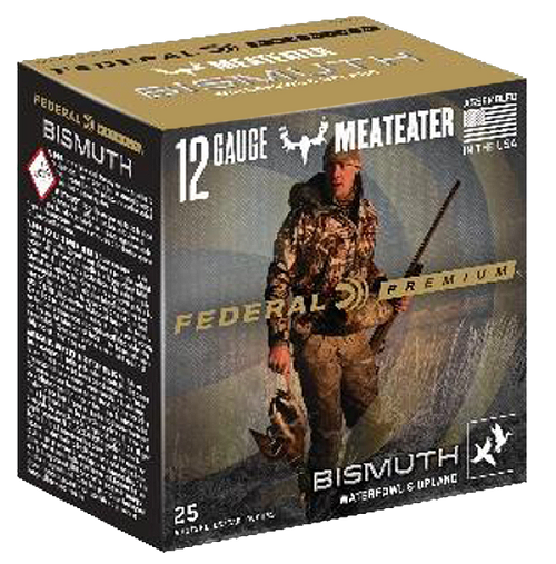 Federal Premium Bismuth 12 Ga, 2.75″, 1 1/4 oz, 5 Shot, 25Bx/10Cs