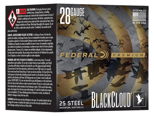 Federal Premium Black Cloud 28 Ga, 3″, 3/4 oz, 3 Shot, 25rd Box