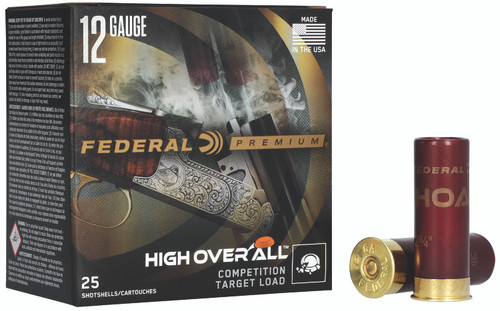Federal Premium Competition 12 Ga, 2.75″, 1 oz, 8 Shot, Lead, 25Bx/10Cs