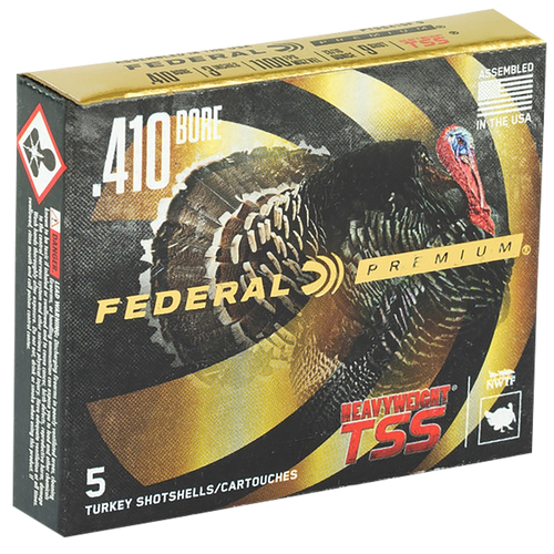 Federal Turkey Heavyweight 410 Ga, 3″, 13/16 oz, Tungsten, 7 Shot, 5Bx/10Cs