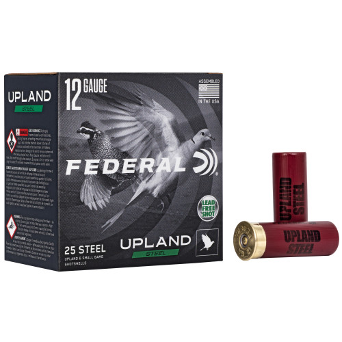 Federal Upland Field 12 Ga, 2.75″, 1 oz, 7.5 Shot, 25rd Box