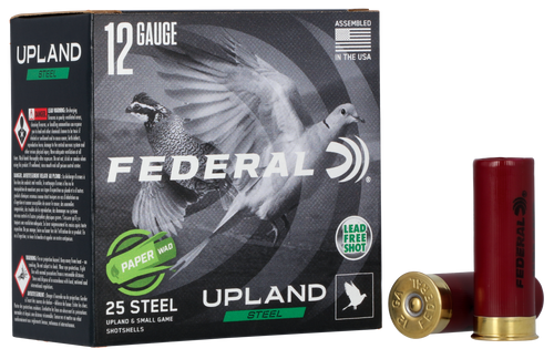 Federal Upland Field & Range 12 Ga, 2.75″, 1 oz, 7.5 Shot, 25rd Box