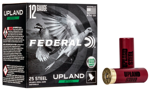 Federal Upland & Range 12 Ga, 2.75″, 1 oz, 6 Shot, 25rd Box