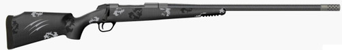 Fierce Carbon Rage 7mm Remington Magnum, 24″ Barrel, Phantom Camo, Tungsten Gray Rec, 3rd