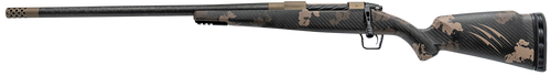 Fierce Carbon Rogue Left Handed 7mm PRC, 24″ Threaded Barrel, Sonora Carbon Ambush Camo, Bronze Rec, 3rd