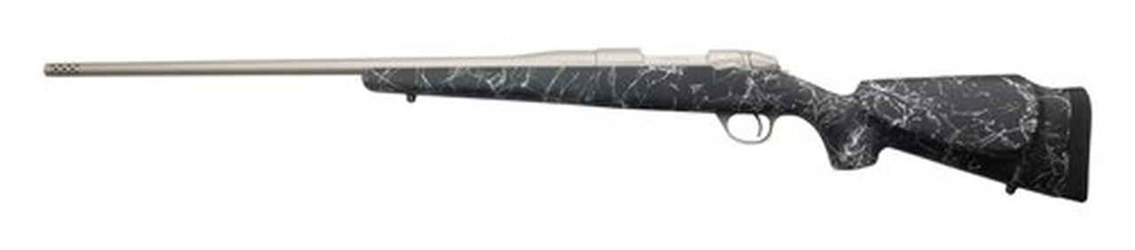 Fierce Fury, 6.5 Creedmoor, Titanium Barrel Finish, 24″, SS E-Brake, Black Stock, Gray Web