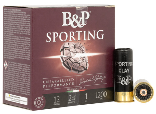 Fiocchi Competition 12 Ga, 2.75″, 1 oz, 7 Shot, 25rd Box