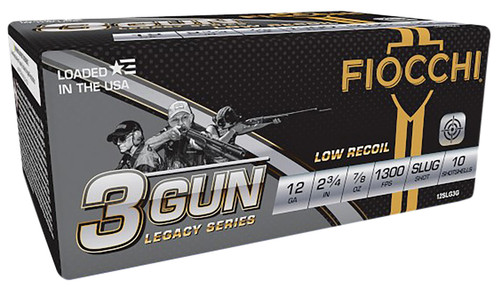 Fiocchi Shooting Dynamics 12 Ga, 2.75″, 7/8 oz, Slug Shot, 10rd Box