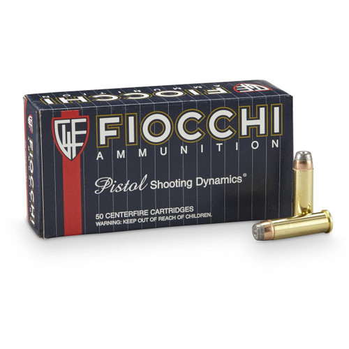 Fiocchi Shooting Dynamics 38 Special, 148gr, Semi-Jacketed Hollow Point, 50rd Box