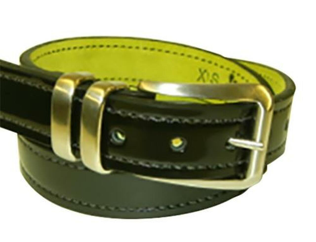Flashbang D-Day Doll Holster Belt, Black Leather 30-34″ S