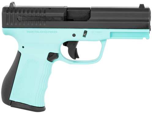 FMK 9C1 G2 9mm, 4″ Barrel, Blue Jay Frame, Picatinny Rail, 14rd
