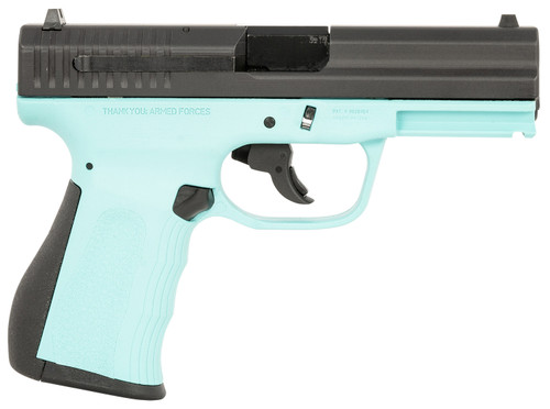 FMK 9C1 Gen 2 9mm, 3.87″ Barrel, Blue Jay Frame, CA/MA Compliant, 10rd