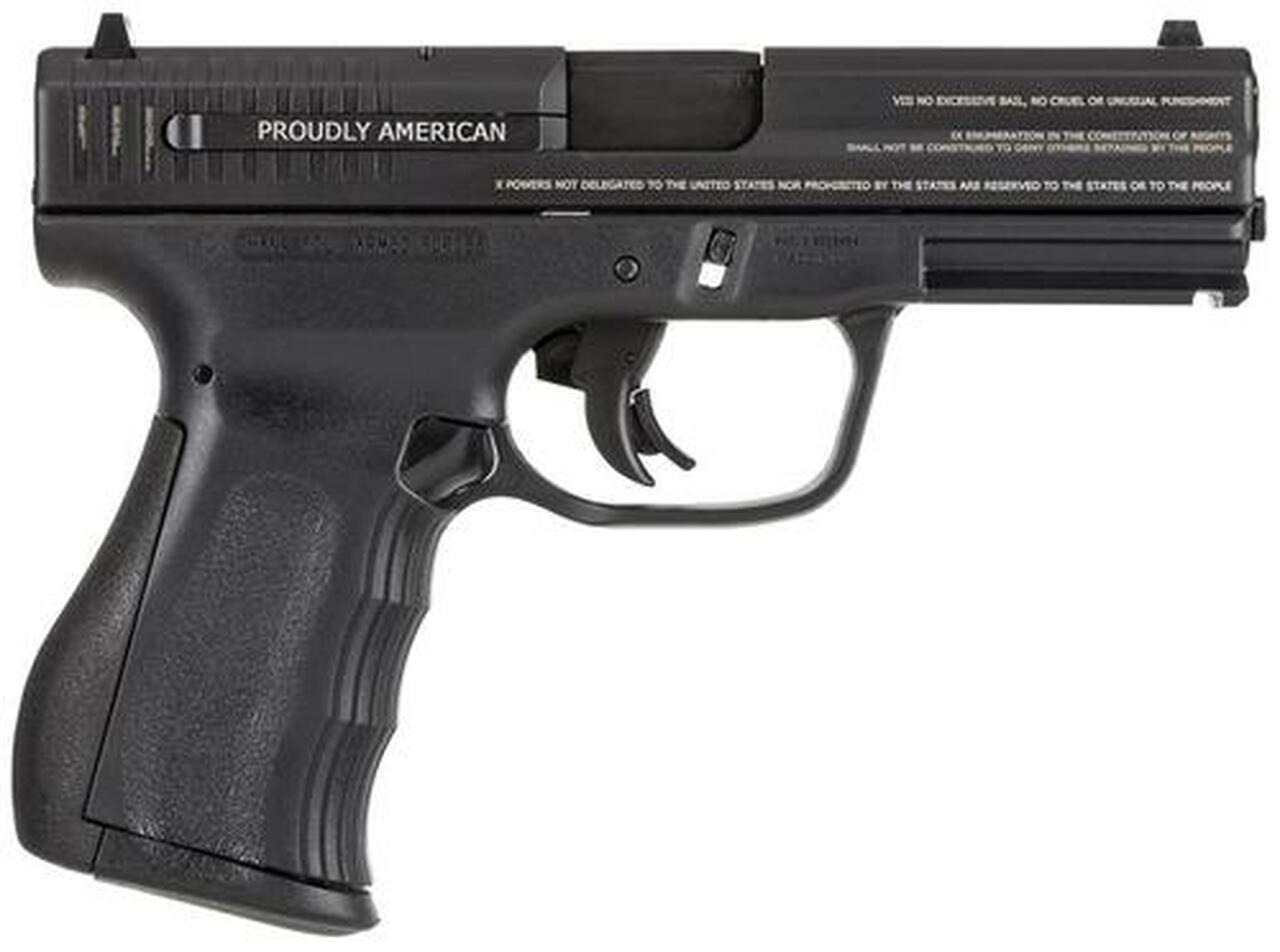 FMK 9C1 Gen 2 Engraved 9mm 4″ Barrel, Black Synthetic Grips, 14rd