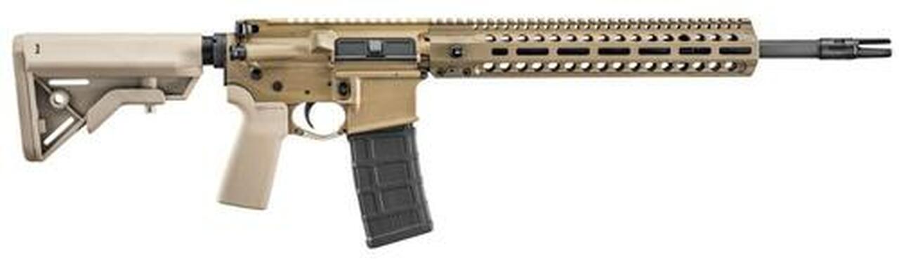 FN 15 Tactical Carbine Flat Dark Earth P-LOK 5.56/223, 16″ Barrel M-LOK Rail, Flat Dark Earth, B5, 30rd