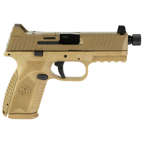 FN 509 Tactical 9mm, 4.5″ Threaded Barrel, Flat Dark Earth, 10rd