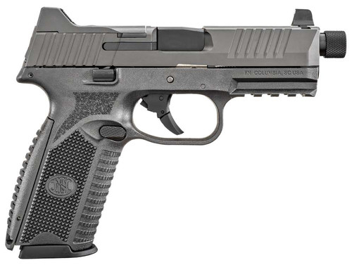 FN 509 Tactical 9mm, 4.5″ Threaded Barrel, Tungesten Gray Cerakote, Optic Ready, 10rd