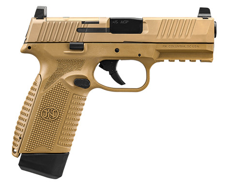FN 545 MRD 45 ACP, 4.1″ Barrel, Flat Dark Earth, Optics Ready, 15rd
