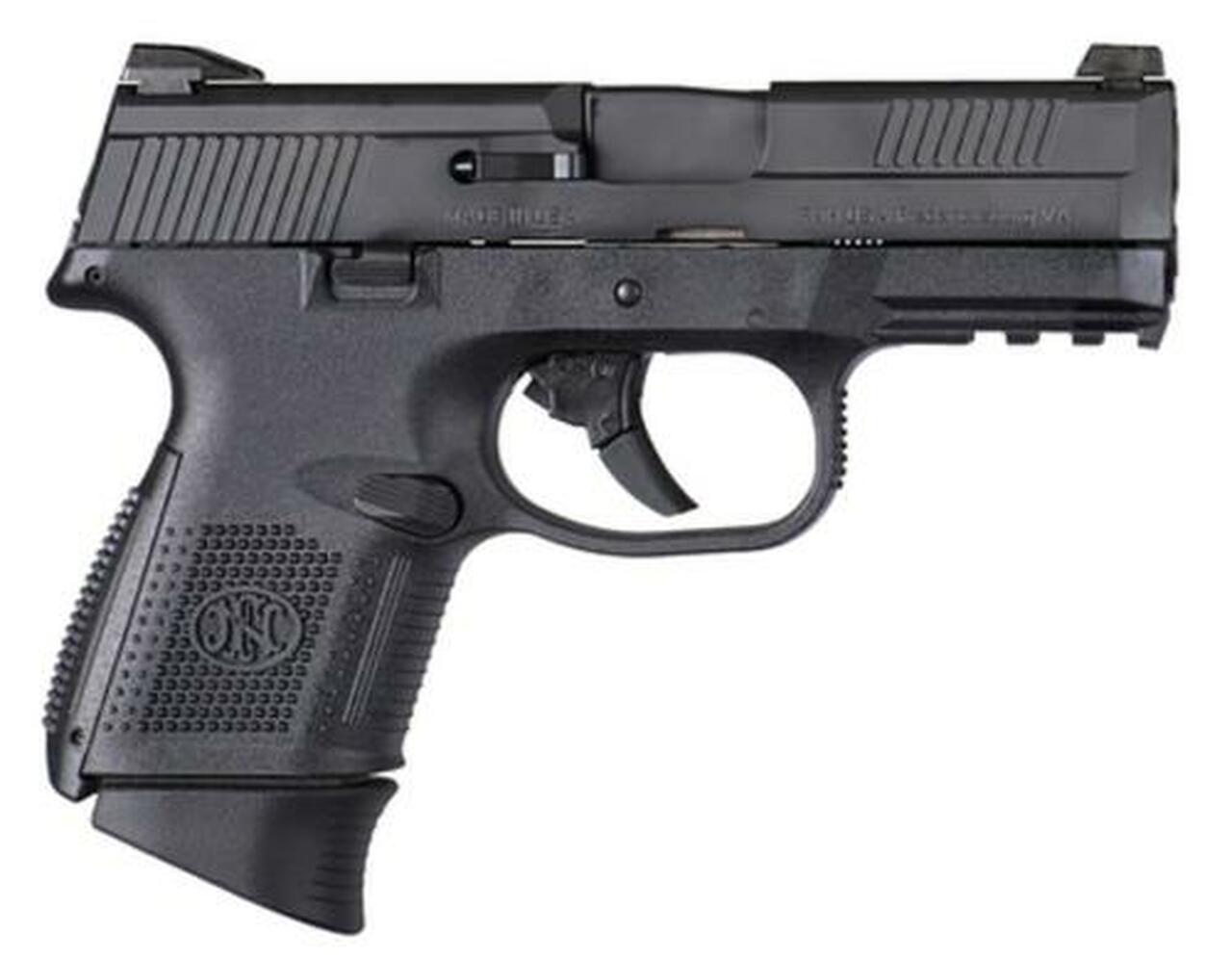 FN FNS 40 Compact Double 40 S&W 3.6″ Barrel, Poly Grip Black, 14rd