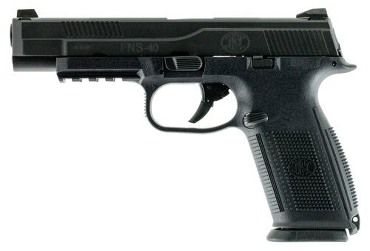 FN FNS-40 Longslide 40 S&W, 5″ Barrel, Black, 14rd