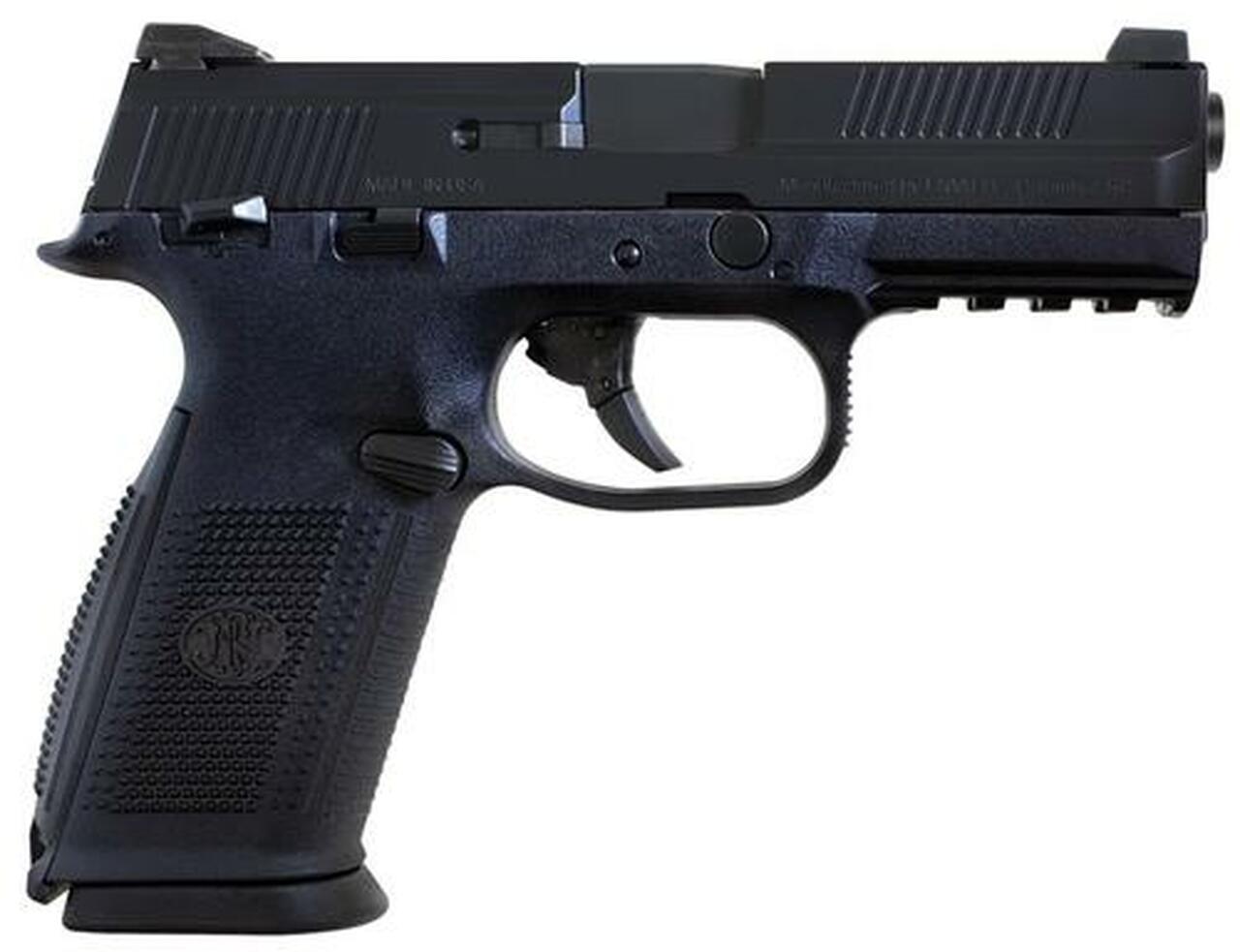 FN FNS-9 Manual Safety Fxd 3 Dot 9mm 4″ Barrel, 3 Mags Poly Grips Black, 10rd