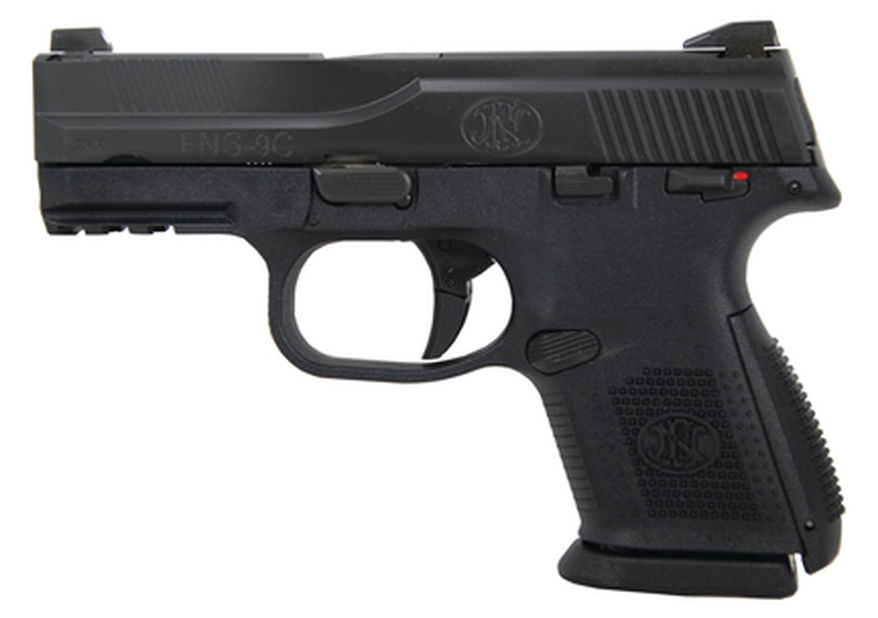 FN FNS-9C 9MM Compact, Safety 9mm 3.6″ Barrel, 17 Rd Mag