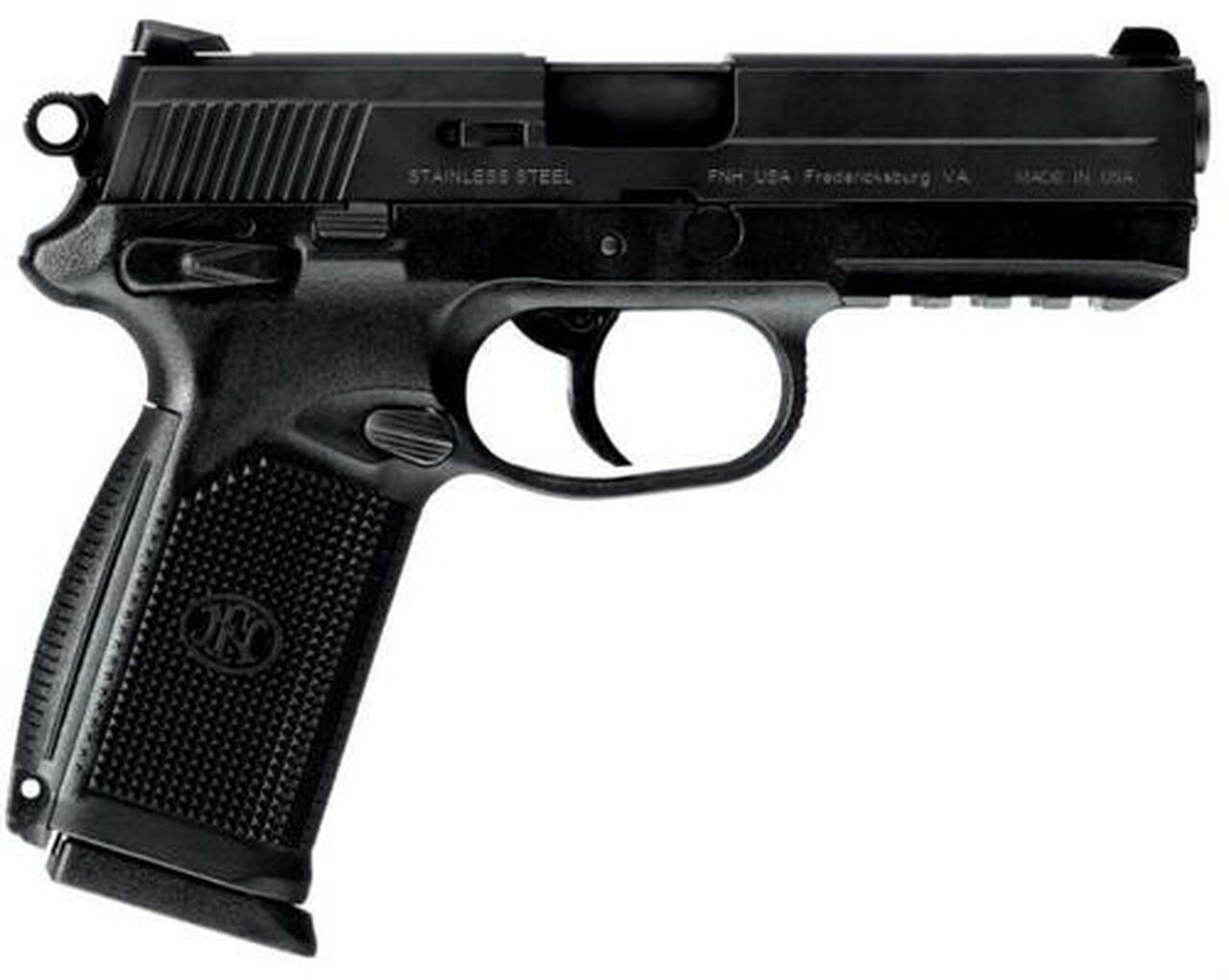 FN FNX-45 Double Action/Single Action 45 ACP 4.5″ Barrel Black Slide Combat Sights 15 Round Mag