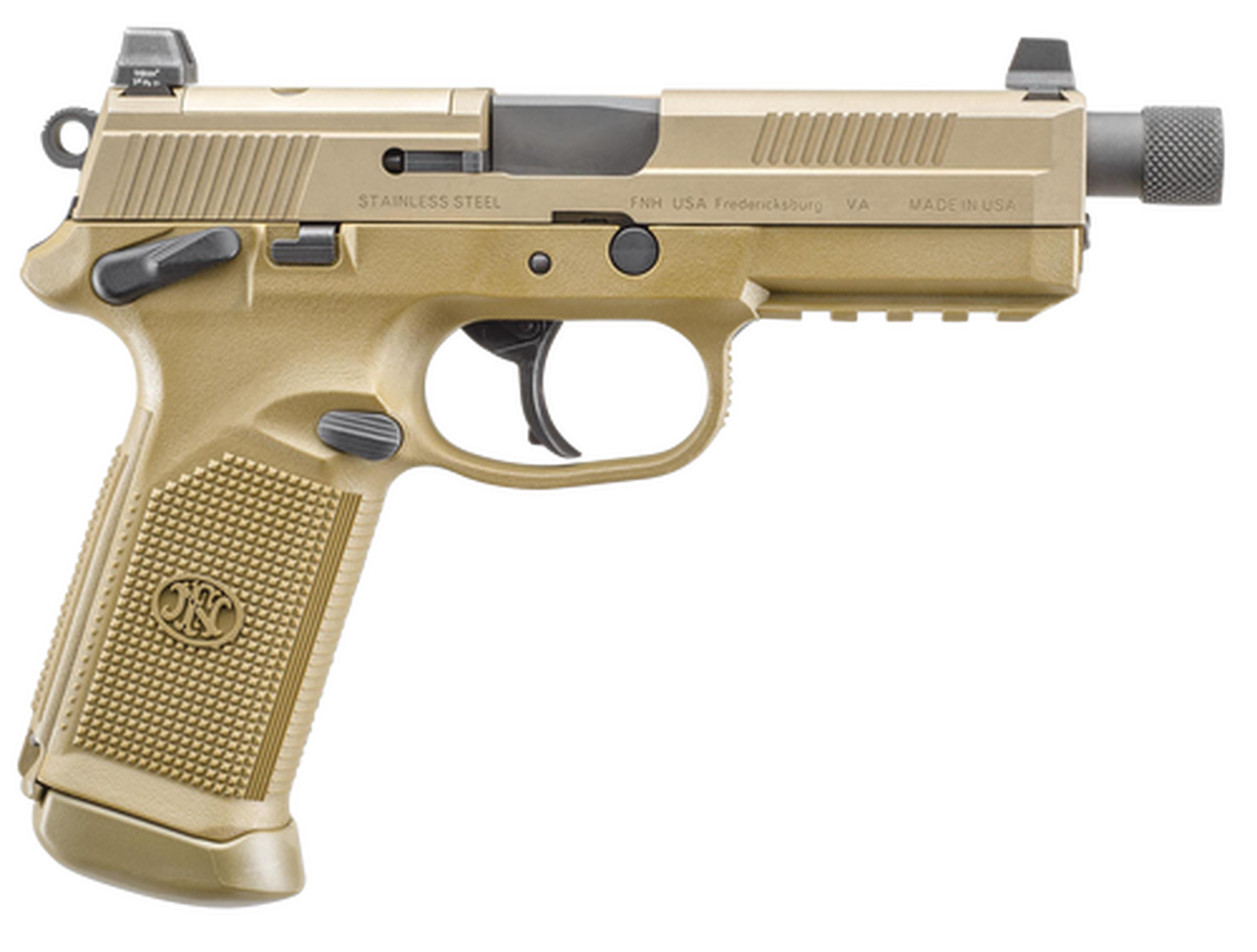FN FNX-45 Tactical 45 ACP, MS Venom Red Dot, Flat Dark Earth, 10rd