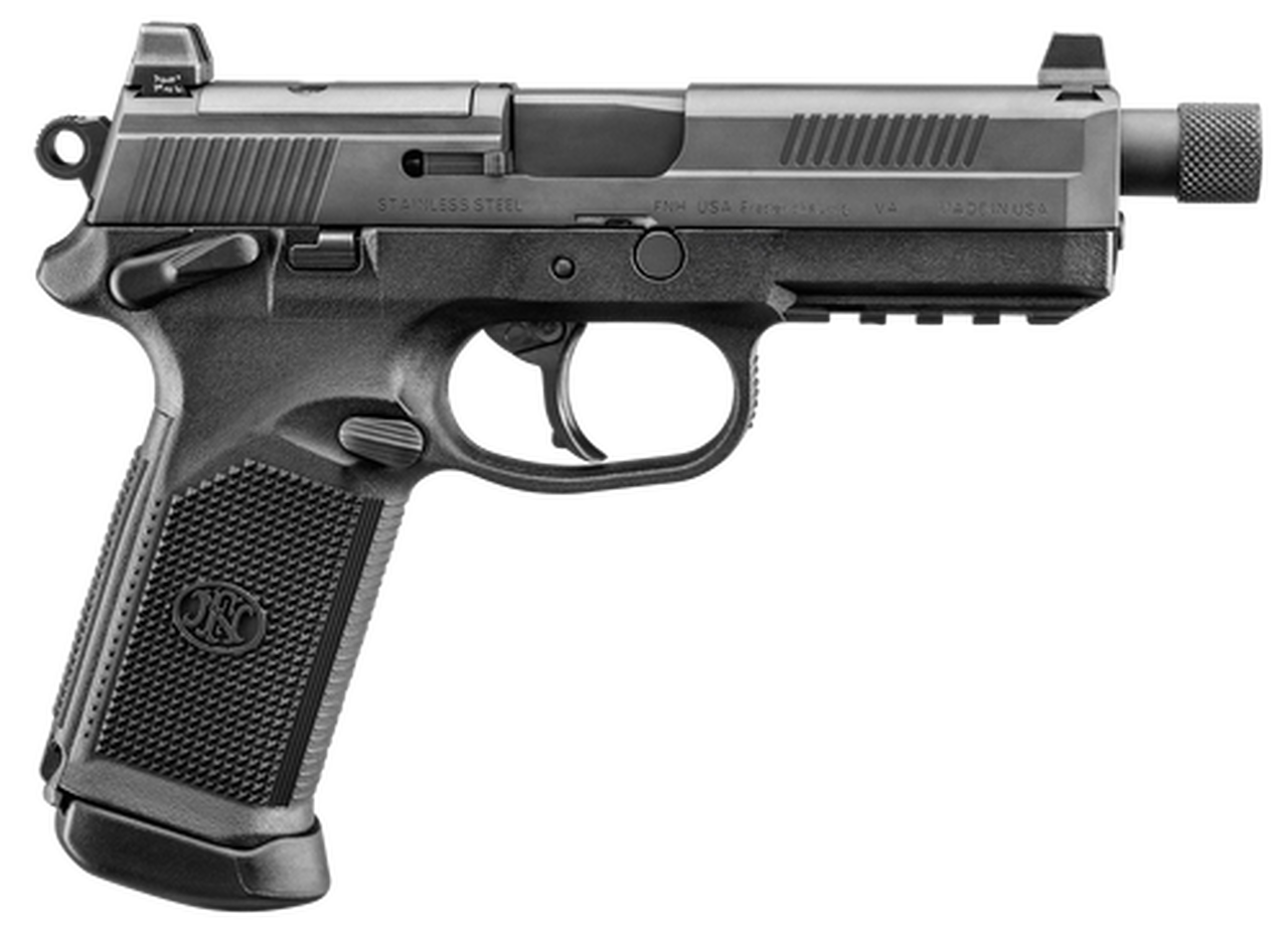 FN FNX Vortex Venom Combo 45 ACP, 5.3″ Barrel, Black Stainless Steel Slide, 15rd, 66100657