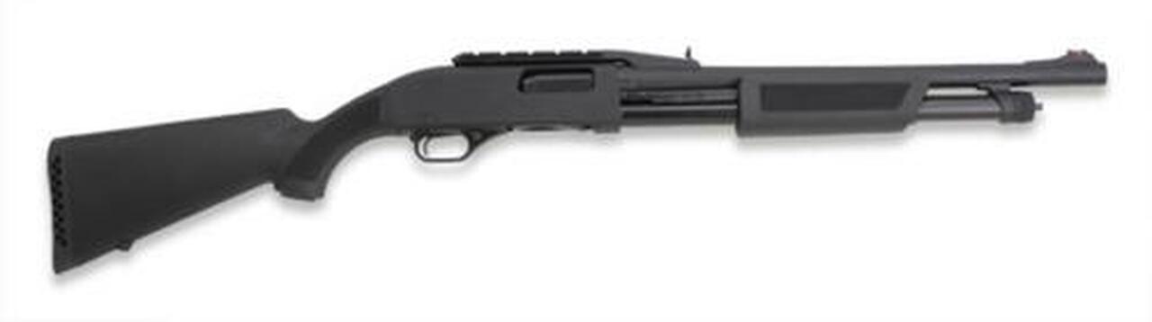 FN P-12 Pump 12 ga 18″ Barrel, Black Synthetic Stock Black, 5 rd