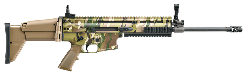 FN SCAR 16S NRCH 223 Remington/5.56x45mm, 16″ Barrel, MultiCam Rec, Flat Dark Earth Grip/Stock, 10rd