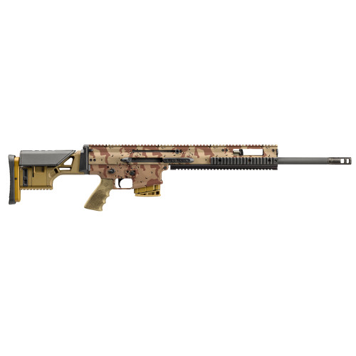 FN SCAR 20S 308 Winchester, 20″ Barrel, Chocolate Chip Desert Camo, 10rd