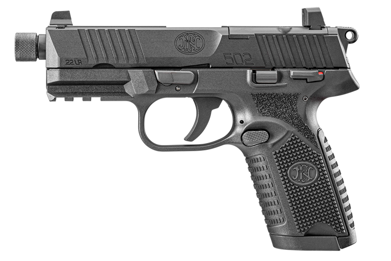 FN502 Tactical 22LR Optics Ready Rimfire Pistol with Threaded Barrel