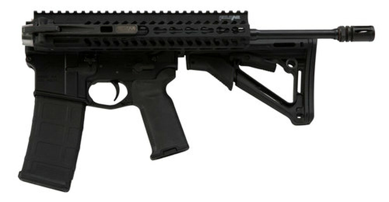 FoldAR15 Rifle 223 Wylde 16″ Barrel, Synthetic Black Stock Black Hardcoat Anodized, 30rd