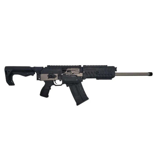 Fostech Origin 12 Ga, 3″ Chamber 18.5″ Barrel, Two-Tone Hard Nickel, 5rd