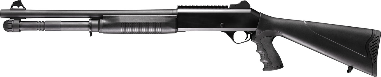 Four Peaks, Copolla T4, Semi-automatic, 12 Gauge, 18.5″ Barrel, Black, Pistol Grip, 5Rd