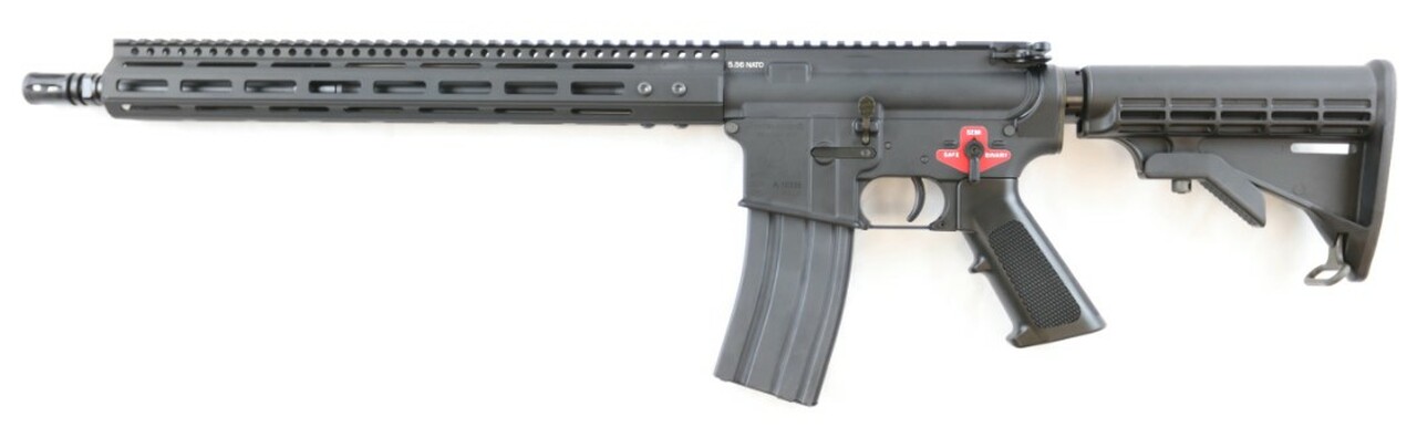 Franklin Armory BFSIII-M4 5.56/.223, 16″ LTW Contour Barrel, M4 Stock, Black