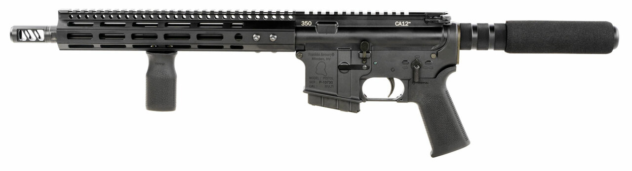 Franklin Armory CA12 Calif Legal 350 Legend, 12″ Barrel, Black Magpul SL Buffer Tube, 10rd, Bolt Action Repeater