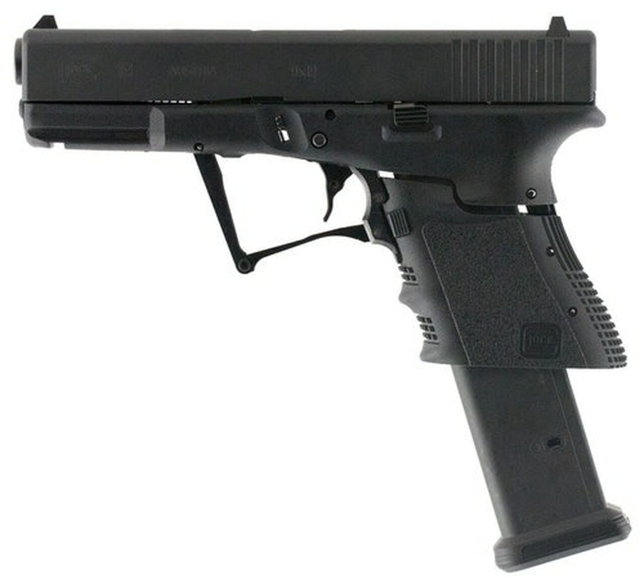 Full Conceal M3DF M3 Folding 9mm Double 4″ Barrel Black Underfolding Polymer Grip Glock 19 Gen 3 Slide