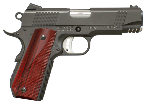 Fusion Freedom Riptide C 10mm, 4.25″ Barrel, Black, Red Cocobolo Grip, Picatinny Rail, 8rd
