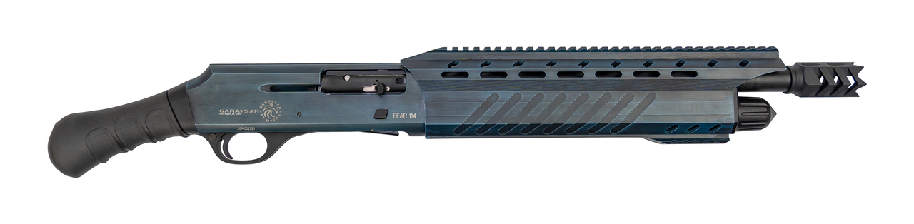 Garaysar FEAR-114 Shorty 12 Ga, 14″ Barrel, Blue/Turqoise, 5rd