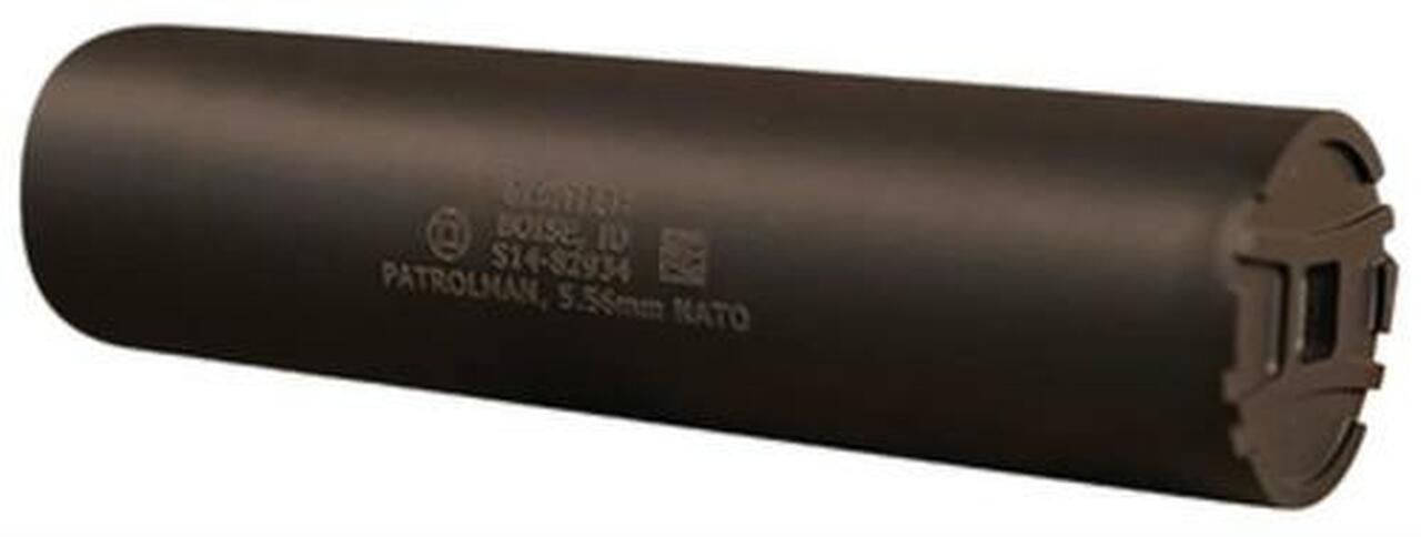 Gemtech Patrolman Suppressor, 5.56, Titanium, 5.7″ 1/2×28
