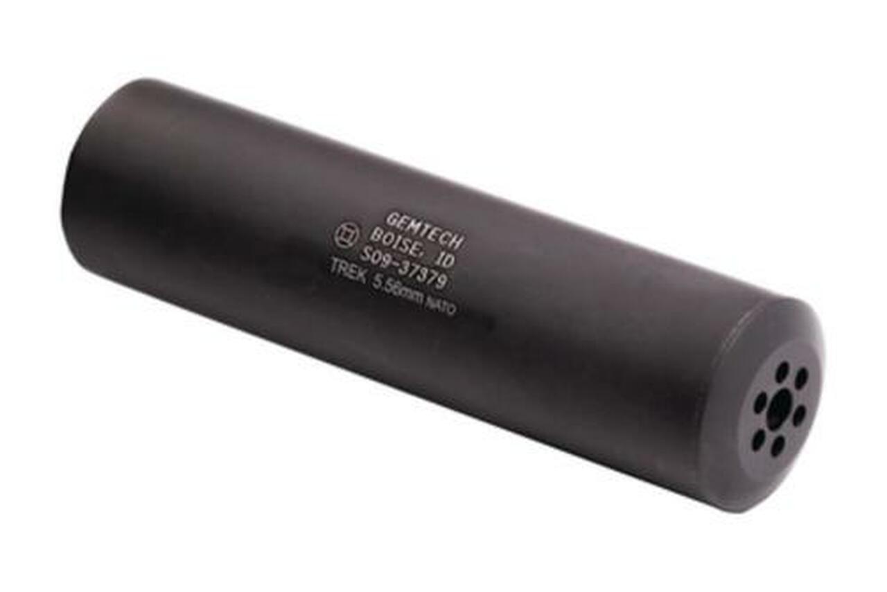 Gemtech Trek Rifle Suppressor 5.56Mm Nato Adds 4 Inches 1/2-28 Tpi Mounts Directly To Barrel – All Nfa Rules Apply