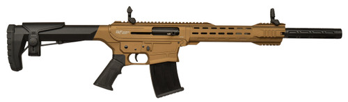 GForce GF25 12 Ga, 3″ Chamber 20″ Barrel, Bronze, Black Furniture, 5rd