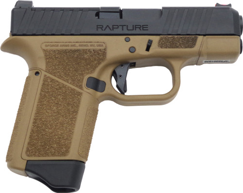 GForce GF9 9mm, 3.25″ Barrel, Flat Dark Earth Frame, 12rd