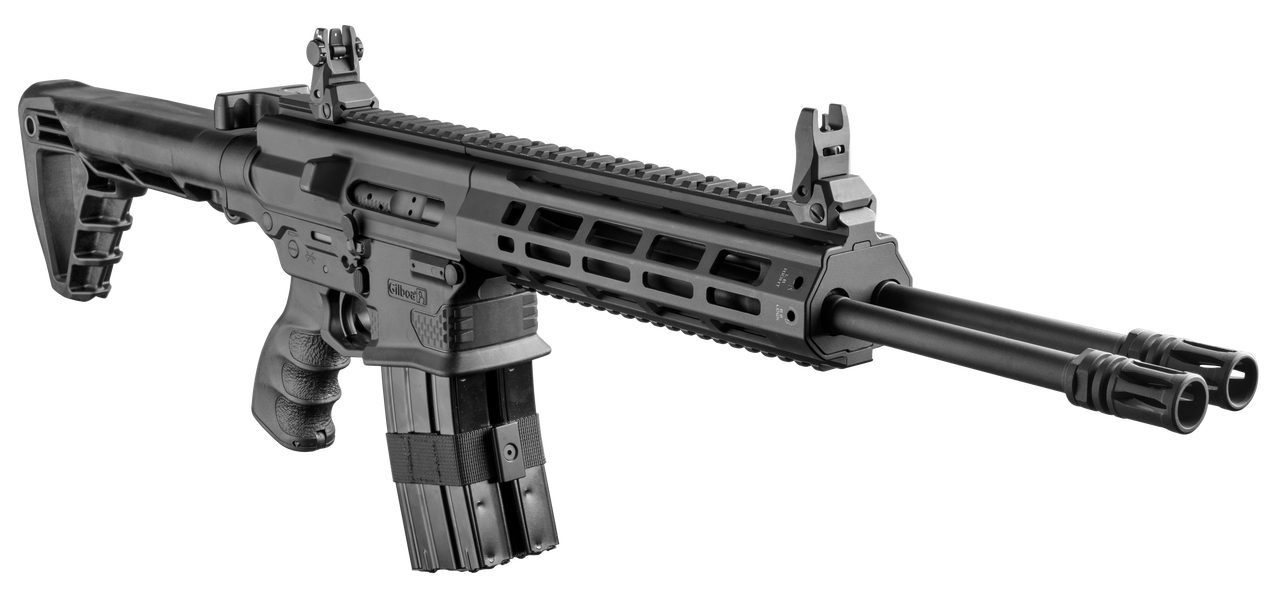 GILBOA DBR Snake Double Barrel AR-15 223/,5.56 NATO 16.50″ Twin Barrel, Black, 30rd Mag