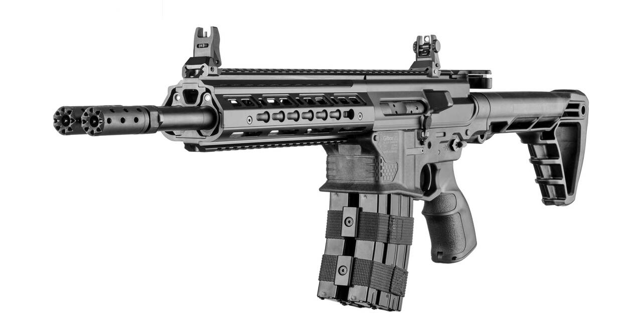 GILBOA DBR Snake Double Barrel AR-15 223/,5.56 NATO 16.50″ Twin Barrel, Black, 30rd Mag