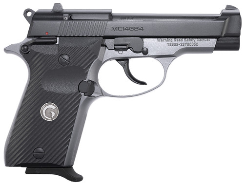 Girsan MC14G84 380 ACP, 3.8″ Barrel, Black/Silver Two-Tone, 13rd