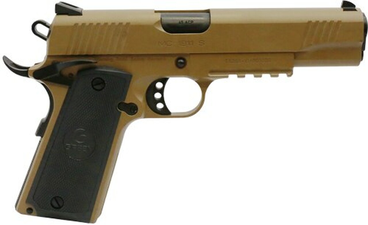 Girsan MC1911 Government 45 ACP, 5″ Barrel, 8rd