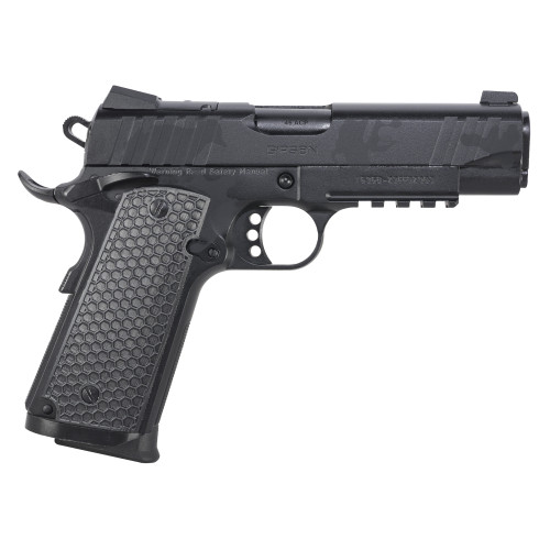Girsan MC1911C Influencer 45 ACP, 4.4″ Barrel, Black Camo, Optic Ready, 8rd